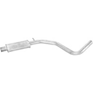 0219-01-07413P Exhaust system middle silencer fits: FIAT STILO 1.9D 10.01 08.08