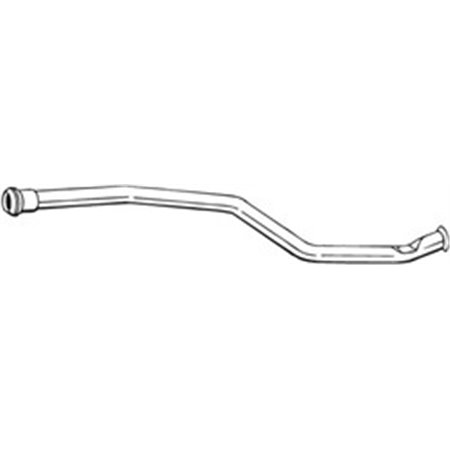 BOS851-151 Exhaust pipe middle fits: CITROEN XSARA 2.0D 02.99 08.05