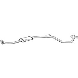 BOS293-403 Exhaust system middle silencer fits: PEUGEOT 206 1.1/1.4/1.6 07.0