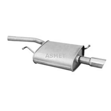 ASM06.021 ASMET Äänenvaimentimen takaosa 