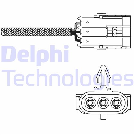 ES10992-12B1 Lambda-Anturi DELPHI