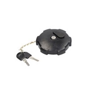 LE10640.T Fuel filler cap (width 80mm, with the key, 2 claws; with chain) f