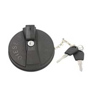 LE10750.T Fuel filler cap (width 90mm, with the key) fits: RVI AGORA, ARES,