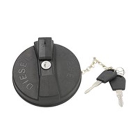 LE10750.T Fuel filler cap (width 90mm, with the key) fits: RVI AGORA, ARES,