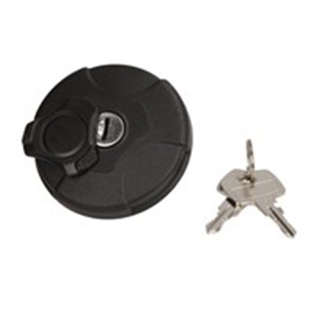 LE10831.T Fuel filler cap (width 45mm, with the key) fits: DAF 45, 55, LF 4