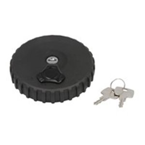 FE170914 Fuel filler cap (width 97mm, with the key) fits: RVI C, G, MAJOR,