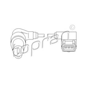 HP501 294 Crankshaft position sensor fits: BMW 3 (E30), 5 (E34) 1.6/1.8/2.0