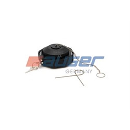 AUGER 79786 - Fuel filler cap (width 90mm, with the key, key pad on the side) fits: RVI C, G, MAGNUM, MANAGER, MAXTER, MIDLINER,