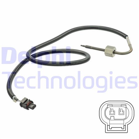 TS30225 Sensor, avgastemperatur DELPHI