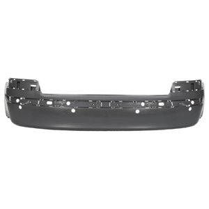 BLIC 5506-00-7521951P - Bumper (rear, number of parking sensor holes: 4, with rail holes, for painting) fits: SKODA OCTAVIA II L