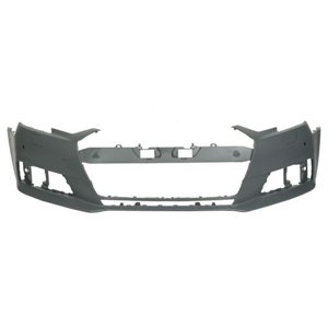 BLIC 5510-00-0030904Q - Bumper (front, with headlamp washer holes, number of parking sensor holes: 2, for painting, CZ) fits: AU