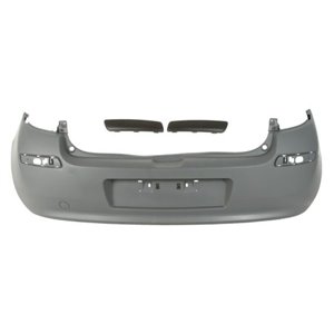 BLIC 5506-00-6033950Q - Bumper (rear, with slats, for painting, CZ) fits: RENAULT CLIO III Ph I Hatchback 05.05-05.09