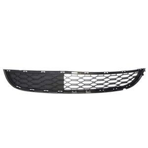 BLIC 6502-07-6006910P - Front bumper cover front (Bottom/Middle, black) fits: RENAULT TWINGO II 11.11-09.14
