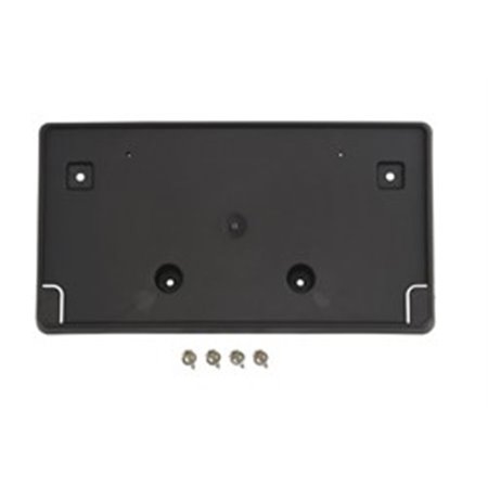 BLIC 6509-01-0941920P - Licence plate mounting front (plastic, black) fits: CHRYSLER PACIFICA 01.16-02.20