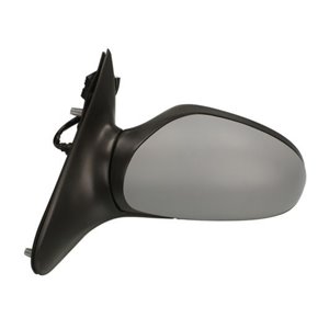 BLIC 5402-04-1125859P - Side mirror L (electric, aspherical, with heating, blue, under-coated) fits: PEUGEOT 406 12.99-12.04
