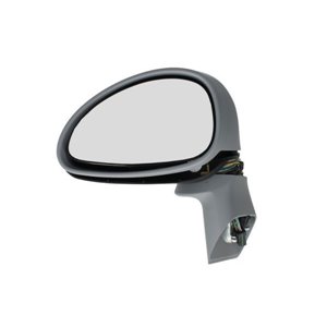 BLIC 5402-04-1127855P - Side mirror L (electric, aspherical, with heating, blue, under-coated) fits: CITROEN C4 I 11.04-12.10
