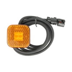 131-MA30273A Outline marker lights L/R, orange, LED, height 65mm; width 65mm, 