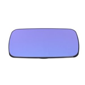6102-02-1231284P Side mirror glass L (flat, with heating, blue) fits: BMW 3 E36, 5
