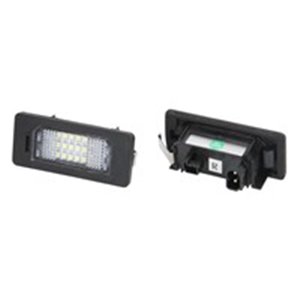 CLP002 Licence plate lighting LED, ligght colour: white; set, 12V,, with