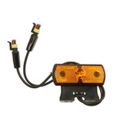 A31-2464-034 Outline markeringsljus L/R, orange, LED, med hängare, 24V (anslut