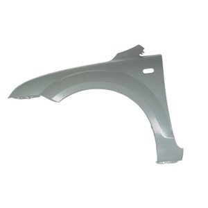6504-04-2533311Q Front fender L (with indicator hole, galvanized, TÜV) fits: FORD 