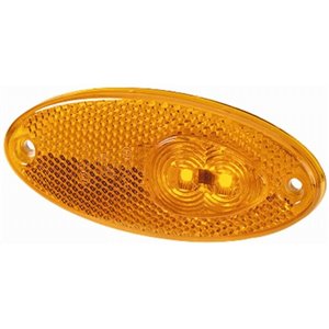2PS964 295-057 Outline marker lights L/R, yellow, LED, height 45mm; width 101,6m