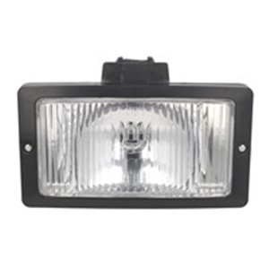 HL-VO009 Universal headlamp L/R (H3, white, black) fits: VOLVO FH12, FH16,