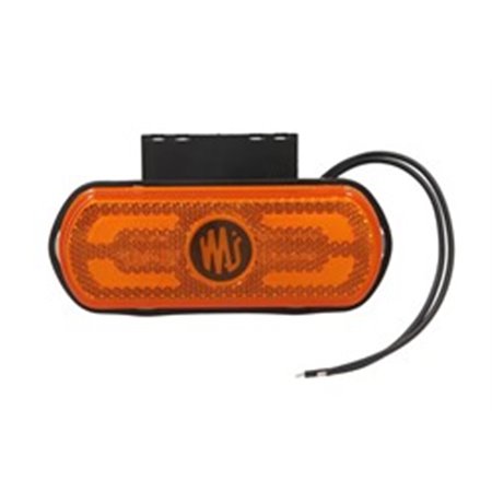 1598 W240 Outline marker lights L/R, orange, LED, height 53mm width 134mm