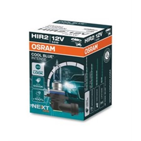 OSR9012 CBN glödlampa (kartong 1 st) HIR2 12V 55W PX22D Cool Blue Intense