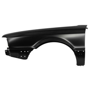 6504-04-0017311P Front fender L (with rail holes, steel) fits: AUDI 80 B4 Saloon /