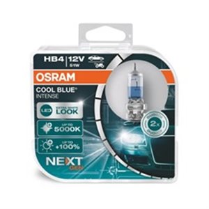 OSR9006 CBN-HCB Light bulb (Set 2pcs) HB4 12V 51W P22D Cool Blue Intense NextGen 
