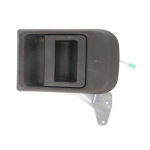 6010-30-002417P Door handle rear L (black) fits: IVECO DAILY III, DAILY IV, DAILY
