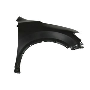 6504-04-1681312P Front fender R (with rail holes, steel) fits: NISSAN X TRAIL T32 