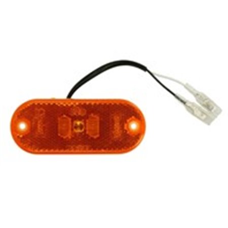 12.1008.100 Outline marker lights L/R, orange, LED, height 45mm width 110mm
