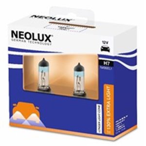 NLX499EL1-SCB Light bulb (Set 2pcs) H7 12V 55W PX26D up to 130% greater brightn