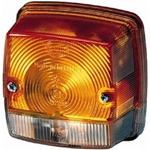2BE003 014-251 Indicator lamp front L/R (glass colour: orange/transparent, C5W/P