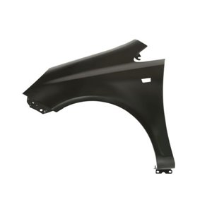6504-04-5024311Q Front fender L (with indicator hole, galvanized, TÜV) fits: OPEL 