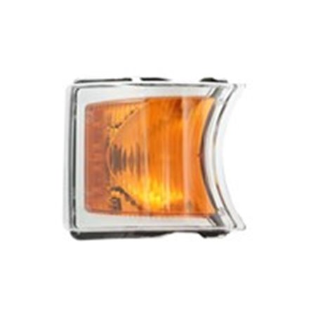 131-SC01250U Indikatorlampa fram L/R (glasfärg: orange, LED/P21W, silver
