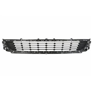 5510-00-6043997P Front bumper cover front (plastic, black) fits: RENAULT MEGANE II