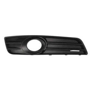 6502-07-0026916P Front bumper cover front R (closed, with fog lamp holes, plastic,