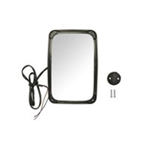 UNI-MR-003 Side mirror, with heating, length: 252mm, width: 168mm (universal