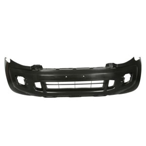 5510-00-2599900P Bumper (front, with fog lamp holes, dark grey) fits: FORD RANGER 