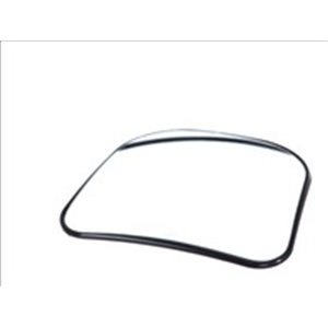 6901 Side mirror glass L/R (184 x160mm, with heating) fits: SCANIA 4, 