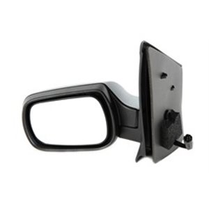 5402-04-1139387P Side mirror L (electric, embossed, with heating, under coated) fi