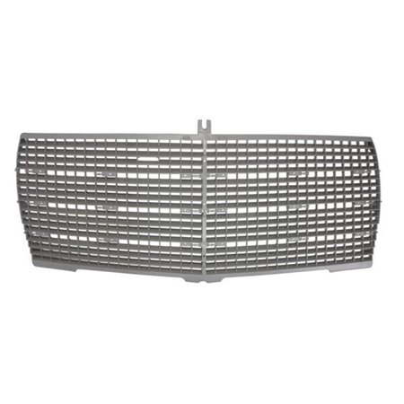 6502-07-3524992P Front grille (without frame, grey) fits: MERCEDES S KLASA W126 10