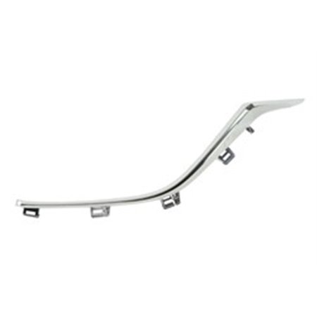 6502-07-3478993P Front grille strip L (chrome) fits: MAZDA 3 BM 09.13 02.17