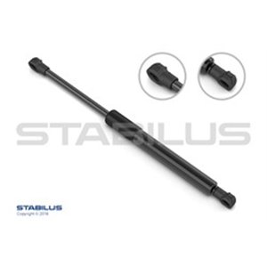 STA033844 Gas spring trunk lid L/R max length: 438,5mm, sUV:157mm fits: VW 