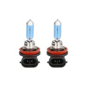 PTZUW11-DUO Light bulb halogen, 2pcs, H11, Ultra White, 12V, max. 55W, light 