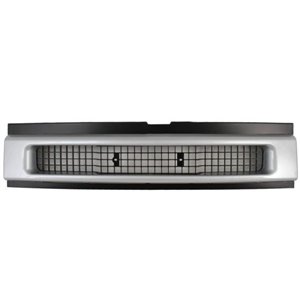 6502-07-3080990P Front grille (silver) fits: IVECO DAILY III 05.99 07.07