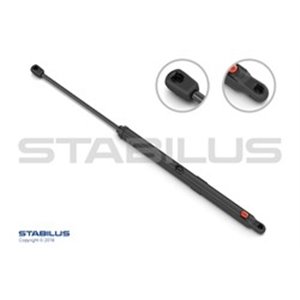 STA3477XW Gas spring engine bonnet L max length: 584mm, sUV:202mm (with pro